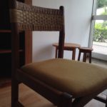 籐編み　椅子