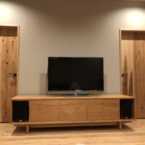 タモ　テレビボード